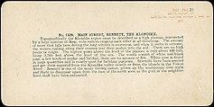 [Group of 42 Stereograph Views of Alaska Including the Gold Rush], George W. Griffith (American), Albumen silver prints