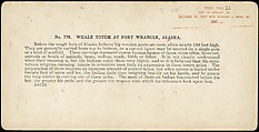 [Group of 42 Stereograph Views of Alaska Including the Gold Rush], George W. Griffith (American), Albumen silver prints