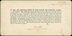 [Group of 42 Stereograph Views of Alaska Including the Gold Rush], George W. Griffith (American), Albumen silver prints
