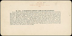 [Group of 42 Stereograph Views of Alaska Including the Gold Rush], George W. Griffith (American), Albumen silver prints