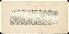 [Group of 42 Stereograph Views of Alaska Including the Gold Rush], George W. Griffith (American), Albumen silver prints