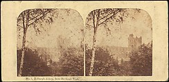 [Group of 16 Early Stereograph Views of British Abbeys], Unknown (British), Albumen silver prints