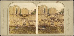 [Group of 16 Early Stereograph Views of British Abbeys], Unknown (British), Albumen silver prints