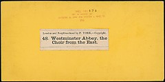 [Group of 16 Early Stereograph Views of British Abbeys], Unknown (British), Albumen silver prints
