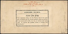 [Pair of Early Stereograph Views of British Bridges], Stereoscopic Gems, Albumen silver prints
