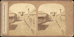 [Group of 3 Stereograph Views of British Buildings], Unknown (British), Albumen silver prints