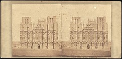 [Group of 23 Early Stereograph Views of British Cathedrals], Unknown (British), Albumen silver prints
