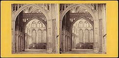 [Group of 23 Early Stereograph Views of British Cathedrals], Unknown (British), Albumen silver prints
