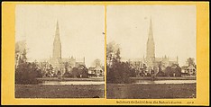 [Group of 23 Early Stereograph Views of British Cathedrals], Unknown (British), Albumen silver prints