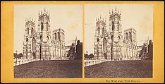[Group of 23 Early Stereograph Views of British Cathedrals], Unknown (British), Albumen silver prints