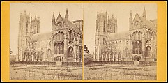 [Group of 23 Early Stereograph Views of British Cathedrals], Unknown (British), Albumen silver prints
