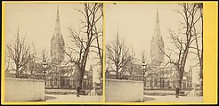 [Group of 17 Early Stereograph Views of British Churches], Sedgfield's English Scenery (British), Albumen silver prints
