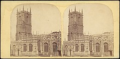 [Group of 17 Early Stereograph Views of British Churches], Sedgfield&#39;s English Scenery (British), Albumen silver prints