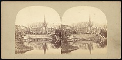 [Group of 17 Early Stereograph Views of British Churches], Sedgfield&#39;s English Scenery (British), Albumen silver prints