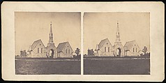 [Group of 17 Early Stereograph Views of British Churches], Sedgfield&#39;s English Scenery (British), Albumen silver prints