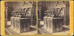 [Group of 8 Early Stereograph Views of British Monuments, Memorials, and Tombs], Lennie (British, born Scotland), Albumen silver prints
