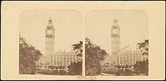 [Pair of Early Stereograph Views of London, England], Views of London (British), Albumen silver prints
