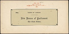 [Pair of Early Stereograph Views of London, England], Views of London (British), Albumen silver prints