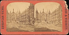 [Group of 5 Stereograph Views of the Houses of Parliament, London, England], Stereoscopic Gems, Albumen silver prints