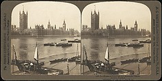 [Group of 5 Stereograph Views of the Houses of Parliament, London, England], Stereoscopic Gems, Albumen silver prints