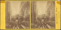 [Group of 5 Stereograph Views of Westminster Abbey, London, England], European and American Views, Albumen silver prints