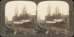 [Group of 4 Stereograph Views of the Coronation of Edward VII, London, England], H. C. White Company (American), Albumen silver prints