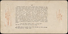 [Group of 5 Stereograph Views of the Thames River at Night, London, England], Benneville Lloyd Singley (American, Union Township, Pennsylvania 1864–1938 Meadville, Pennsylvania), Albumen silver prints