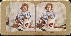 [Group of 28 Stereograph Views of Children], Keystone View Company, Albumen silver prints