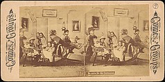 [Group of 55 Stereograph Views of Groups of Children], Comic Series, Albumen silver prints