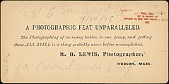 [Group of 55 Stereograph Views of Groups of Children], Comic Series, Albumen silver prints