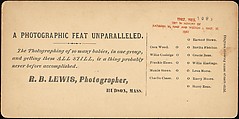 [Group of 55 Stereograph Views of Groups of Children], Comic Series, Albumen silver prints