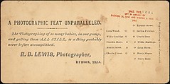 [Group of 55 Stereograph Views of Groups of Children], Comic Series, Albumen silver prints