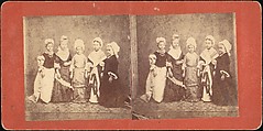 [Group of 55 Stereograph Views of Groups of Children], Comic Series, Albumen silver prints
