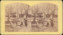 [Group of 55 Stereograph Views of Groups of Children], Comic Series, Albumen silver prints
