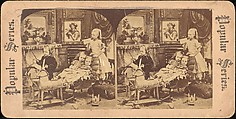 [Group of 55 Stereograph Views of Groups of Children], Comic Series, Albumen silver prints