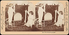 [Group of 6 Stereograph Views of Christmas Scenes], Hegger (American), Albumen silver prints