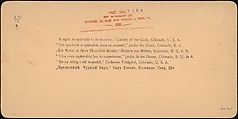[Group of 37 Stereograph Views of the Garden of the Gods and Other Colorado Scenery, United States of America], H. C. White Company (American), Albumen silver prints