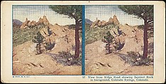 [Group of 37 Stereograph Views of the Garden of the Gods and Other Colorado Scenery, United States of America], H. C. White Company (American), Albumen silver prints