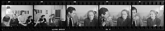 [15 Portraits of James Agee and Eleanor Clark], Walker Evans (American, St. Louis, Missouri 1903–1975 New Haven, Connecticut), Film negative