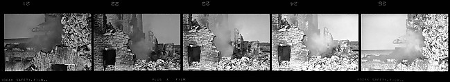 [28 Views of Demolished Buildings, Possibly Flood], Walker Evans (American, St. Louis, Missouri 1903–1975 New Haven, Connecticut), Film negative