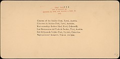 [Group of 5 Stereograph Views of Austria], Franz Richard Unterberger (Austrian), Albumen silver prints