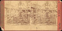 [Group of 4 Stereograph Views of Berlin Beer Gardens], Strohmeyer &amp; Wyman (American), Albumen silver prints