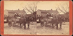 [Group of 71 Stereograph Views of African-Americans and Early Black American Culture, including Colloquial Black Humor], Francis Hendricks (American, Syracuse, New York), Albumen silver prints