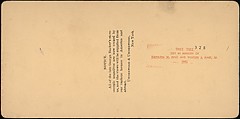 [Group of 71 Stereograph Views of African-Americans and Early Black American Culture, including Colloquial Black Humor], Francis Hendricks (American, Syracuse, New York), Albumen silver prints