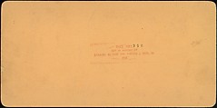 [Group of 71 Stereograph Views of African-Americans and Early Black American Culture, including Colloquial Black Humor], Francis Hendricks (American, Syracuse, New York), Albumen silver prints