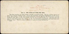 [Group of 71 Stereograph Views of African-Americans and Early Black American Culture, including Colloquial Black Humor], Francis Hendricks (American, Syracuse, New York), Albumen silver prints