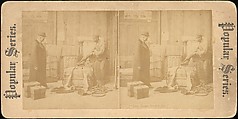 [Group of 71 Stereograph Views of African-Americans and Early Black American Culture, including Colloquial Black Humor], Francis Hendricks (American, Syracuse, New York), Albumen silver prints