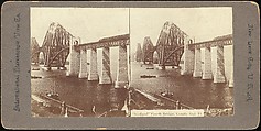 [Group of 7 Stereograph Views of the Forth Bridge, Queensferry, Scotland], International Stereoscopic View Company (American), Albumen silver prints