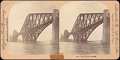 [Group of 7 Stereograph Views of the Forth Bridge, Queensferry, Scotland], International Stereoscopic View Company (American), Albumen silver prints