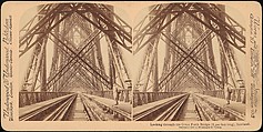 [Group of 7 Stereograph Views of the Forth Bridge, Queensferry, Scotland], International Stereoscopic View Company (American), Albumen silver prints